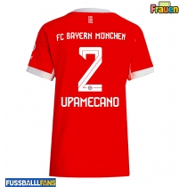 Bayern Munich Dayot Upamecano #2 Heimtrikot Frauen 2025-26 Kurzarm
